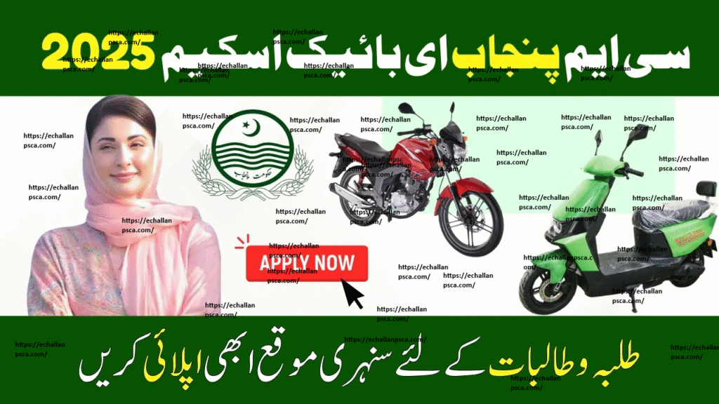 CM Punjab E-Bike Scheme 2025